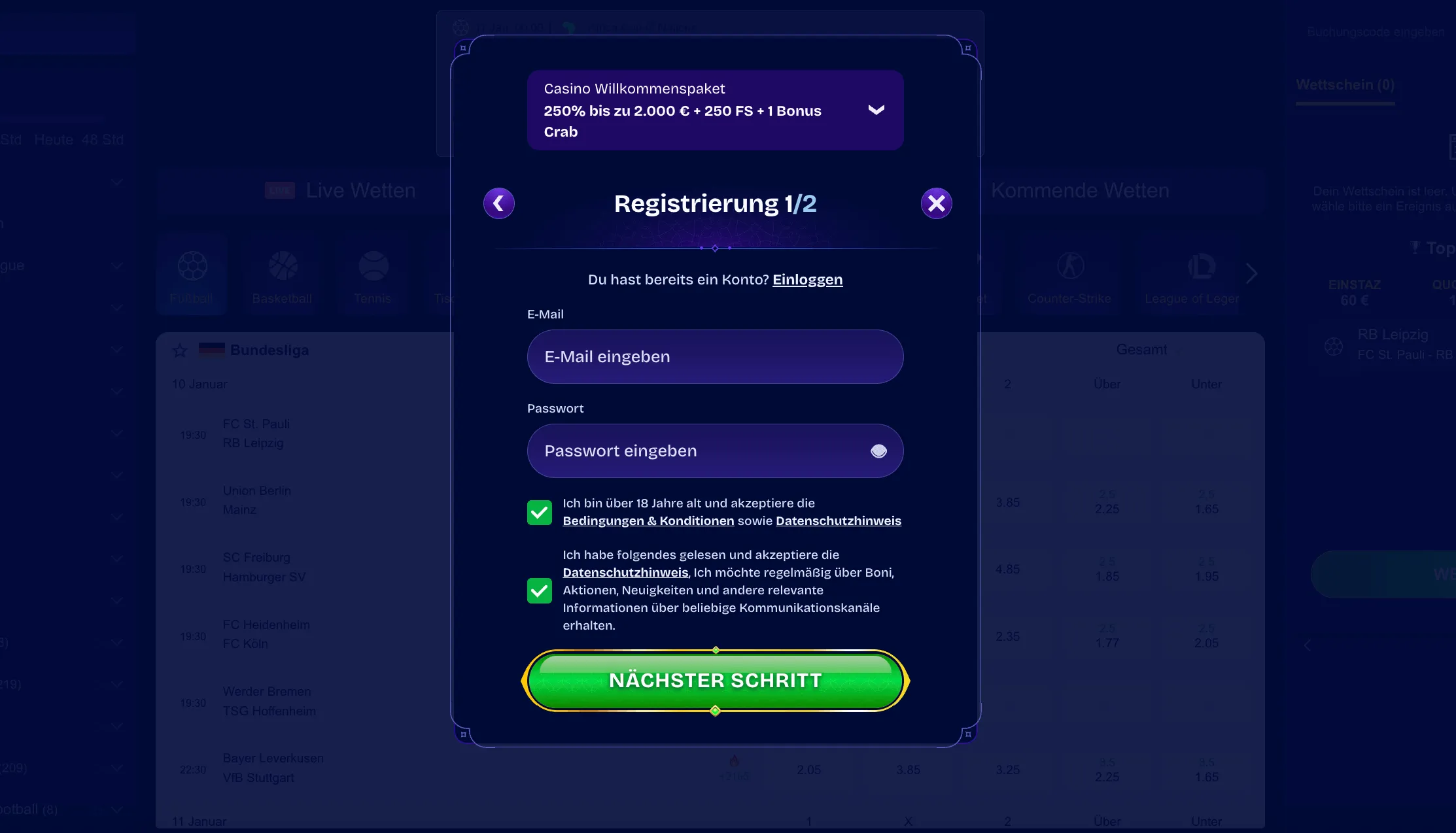 Goldene Gelegenheiten &ndash; Der WishWin Casino Bonus in voller Pracht
