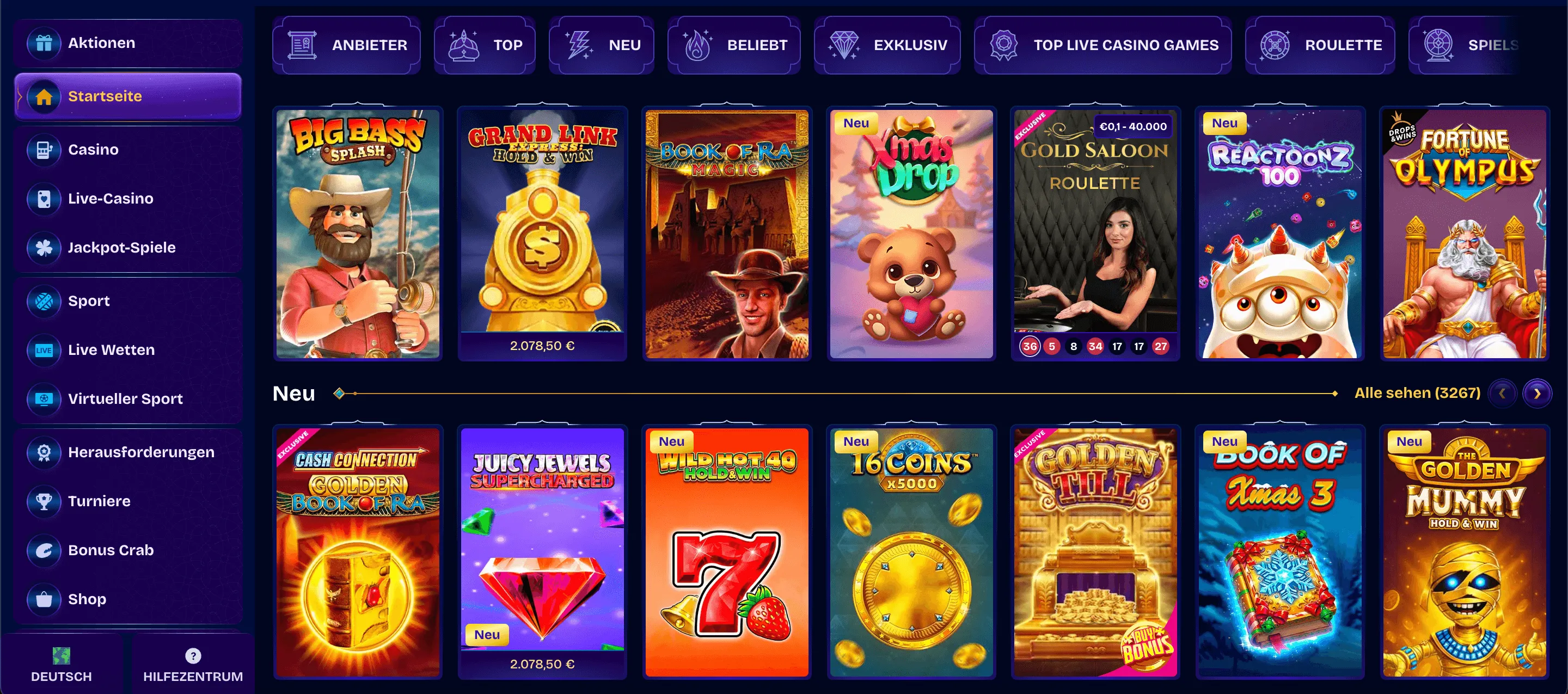 Der Schl&uuml;ssel zum Spielparadies &ndash; WishWin Casino Registrierung