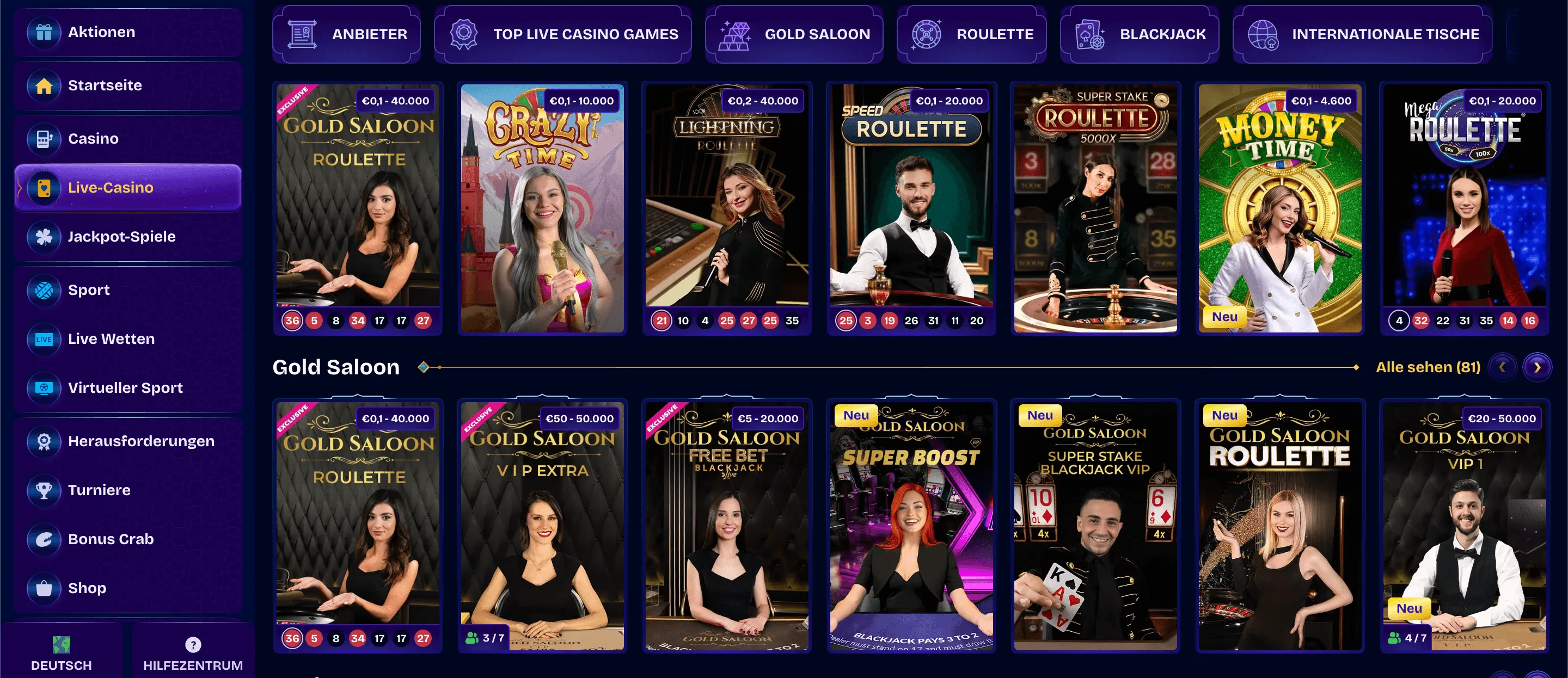 M&uuml;helose Transaktionen &ndash; WishWin Casino Ein- und Auszahlung